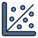 Diagrama De Dispersion Datos Analisis Icono