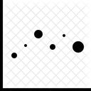 Gráfico de diagrama de dispersión  Icono