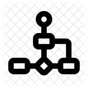 Diagrama de flujo  Icono