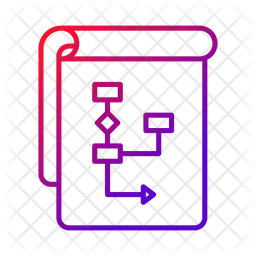 Diagrama de flujo  Icono