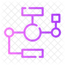 Diagrama de flujo  Icono