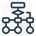 Diagrama de flujo  Icono