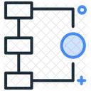 Diagrama De Flujo Estructura De Flujo Estructura Icono
