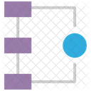 Diagrama De Flujo Estructura De Flujo Estructura Icono