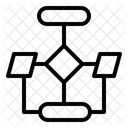 Diagrama de flujo  Icono