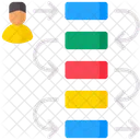 Diagrama de flujo  Icono