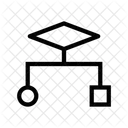 Diagrama de flujo  Icono