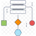 Algoritmo Mapa Del Sitio Diagrama De Flujo Icono