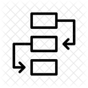 Diagrama de flujo  Icono