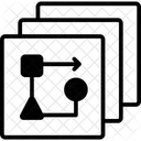 Diagrama de flujo  Icono