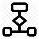 Diagrama de flujo  Icono