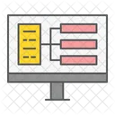 Diagrama de flujo  Icono