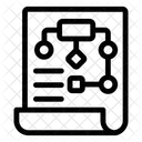 Diagrama de flujo  Icono