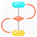 Diagrama de flujo  Icono