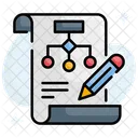 Diagrama De Flujo Flujo De Datos Algoritmo Icono