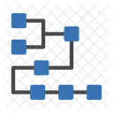 Diagrama de flujo  Icono