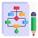 Diagrama de flujo  Icono