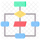 Diagrama de flujo  Icon