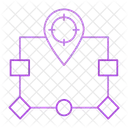 Diagrama de flujo  Icono