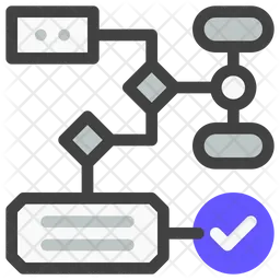 Diagrama de flujo  Icono
