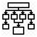 Diagrama de flujo  Icono