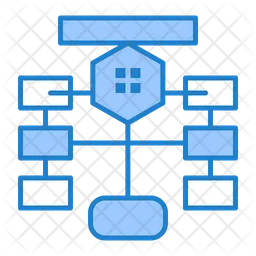 Diagrama de flujo  Icono