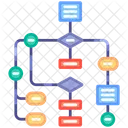 Diagrama de flujo  Icon