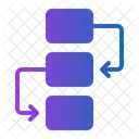 Diagrama de flujo  Icono