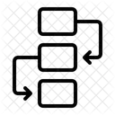 Diagrama de flujo  Icono