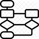 Diagrama de flujo  Icono