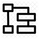 Diagrama de flujo  Icono