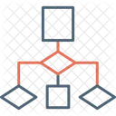 Diagrama de flujo  Icono