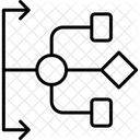 Diagrama de flujo  Icono