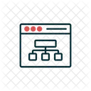 Diagrama de flujo  Icono