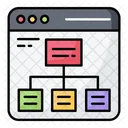 Diagrama de flujo  Icono