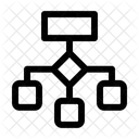 Diagrama De Flujo Icono