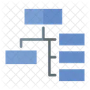 Diagrama de flujo  Icono