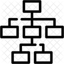 Diagrama De Flujo Diagrama Plan Estrategico Icon