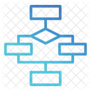 Diagrama de flujo  Icono