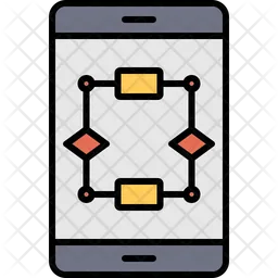 Diagrama de flujo  Icono