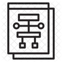 Diagrama de flujo  Icono