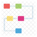 Diagrama De Flujo Diagrama Proceso Icono