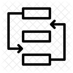 Diagrama de flujo  Icono