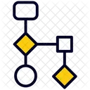 Diagrama De Flujo Icono