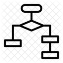 Diagrama de flujo  Icono