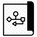 Diagrama de flujo  Icono