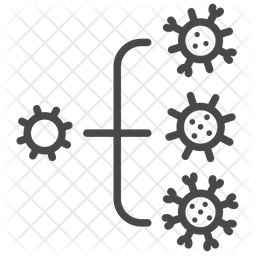 Diagrama de flujo de corona  Icon