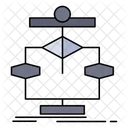 Diagrama de flujo de datos  Icono