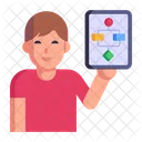 Diagrama de flujo  Icono