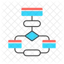 Diagrama de flujo  Icono